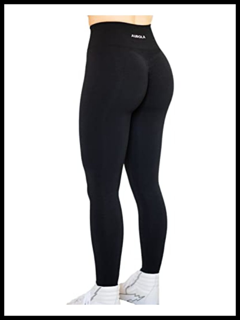 Seamless Scrunch Workout Leggings High Waist Tummy Control Yoga Pants